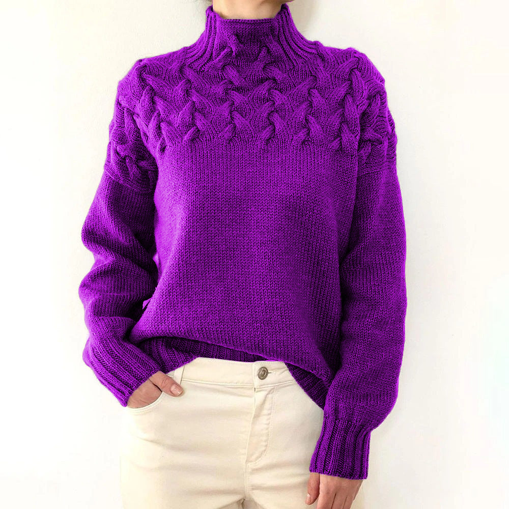 Ineke | Warmer Strickrollkragenpullover