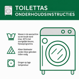 Loïs - Gewatteerde toilettas Elegant Vlinders