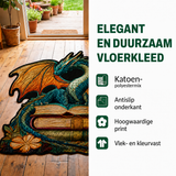 Noor - Decoratief vloerkleed Gepersonaliseerd Vorm Bloemen
