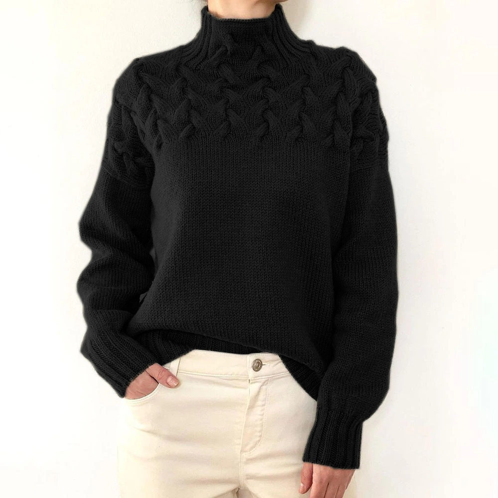 Ineke | Warmer Strickrollkragenpullover